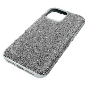 Hoog smartphonehoesje voor iPhone® 16 Pro Max, zilverkleurig