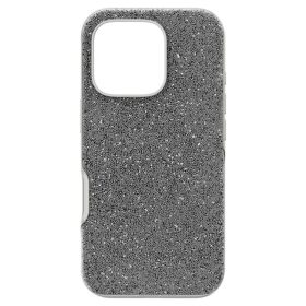 Hoog smartphonehoesje voor iPhone® 16 Pro, zilverkleurig