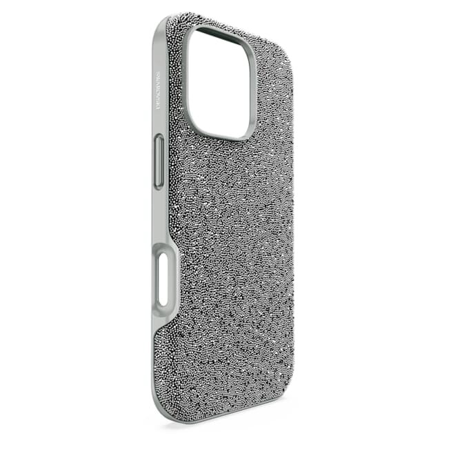 Hoog smartphonehoesje voor iPhone® 16 Pro, zilverkleurig Hoog smartphonehoesje voor iPhone® 16 Pro, zilverkleurig