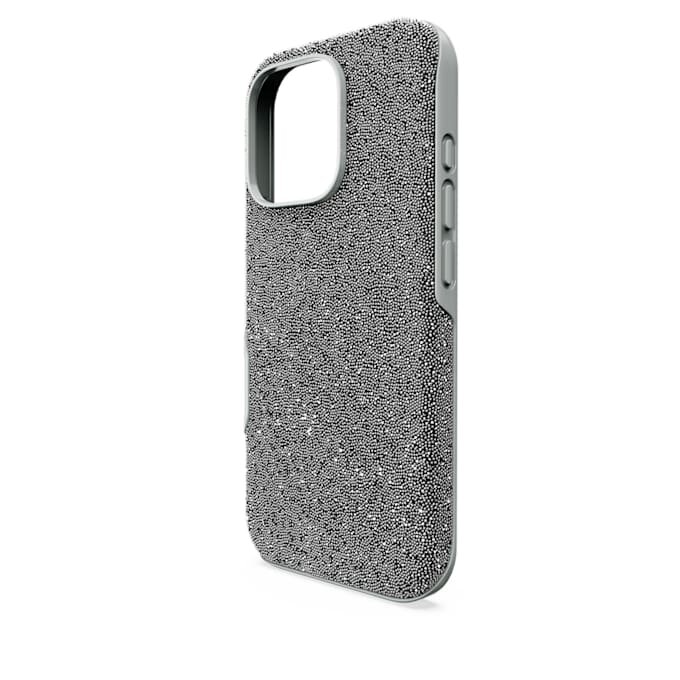 Hoog smartphonehoesje voor iPhone® 16 Pro, zilverkleurig Hoog smartphonehoesje voor iPhone® 16 Pro, zilverkleurig