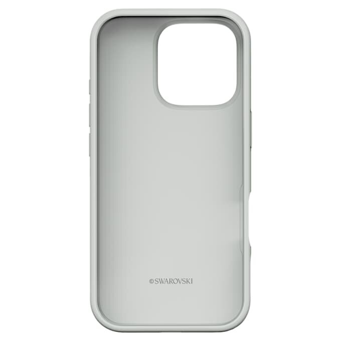 Hoog smartphonehoesje voor iPhone® 16 Pro, zilverkleurig Hoog smartphonehoesje voor iPhone® 16 Pro, zilverkleurig