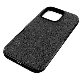 Hoog smartphonehoesje voor iPhone® 16 Pro, zwart