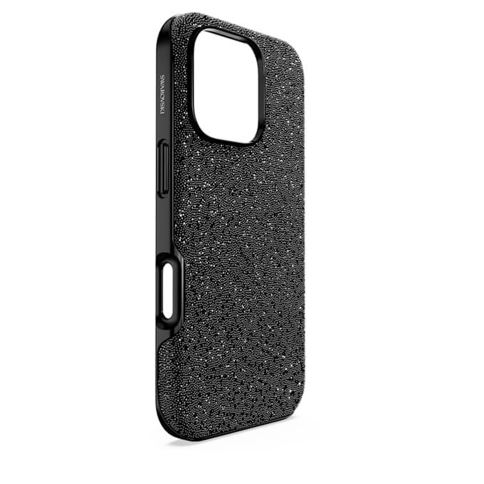 Hoog smartphonehoesje voor iPhone® 16 Pro, zwart Hoog smartphonehoesje voor iPhone® 16 Pro, zwart