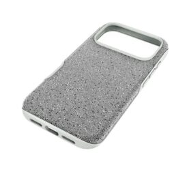 Hoog smartphonehoesje voor iPhone® 17 Pro, zilverkleurig