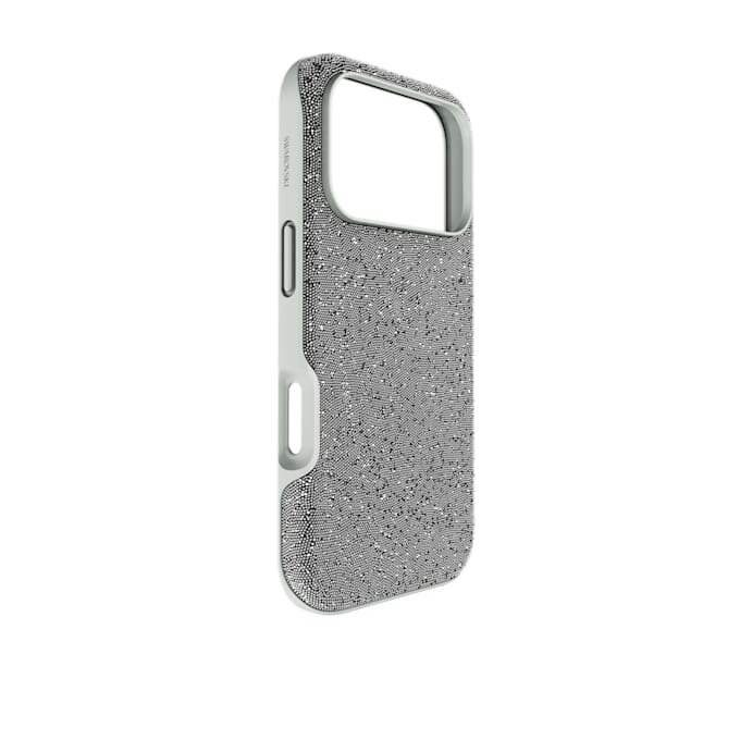 Hoog smartphonehoesje voor iPhone® 17 Pro, zilverkleurig Hoog smartphonehoesje voor iPhone® 17 Pro, zilverkleurig