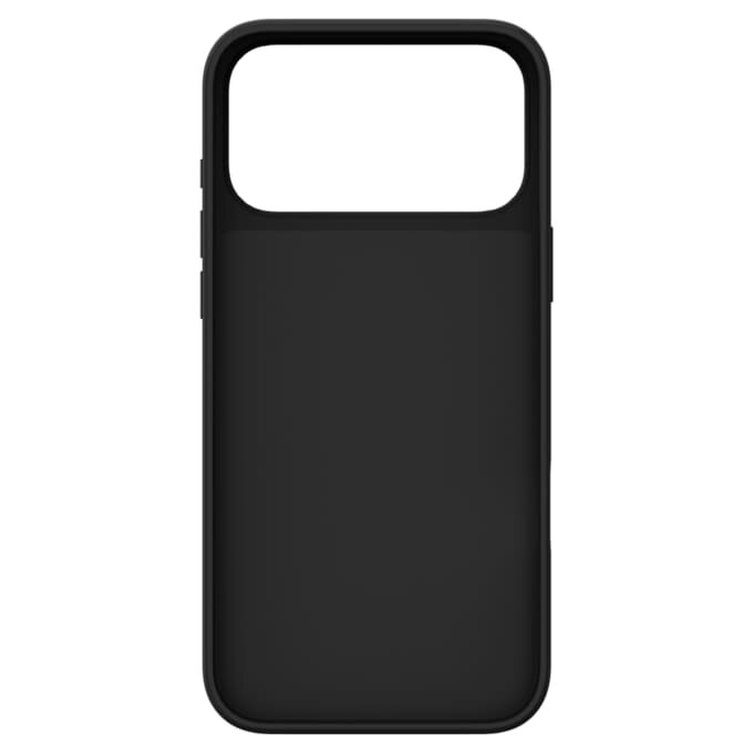 Hoogwaardige smartphonehoes met platte achterkant en kristallen, iPhone® 17 Pro Max, zwart Hoogwaardige smartphonehoes met platte achterkant en kristallen, iPhone® 17 Pro Max, zwart