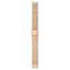 Horlogeband 13 mm (0,51″) breed, metaal, roségoudkleurig, roségoudkleurige afwerking
