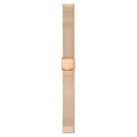 Horlogeband 13 mm (0,51″) breed, metaal, roségoudkleurig, roségoudkleurige afwerking Horlogeband 13 mm (0,51″) breed, metaal, roségoudkleurig, roségoudkleurige afwerking