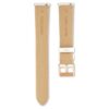 Horlogeband 16 mm (0,63″) breed, leren band, wit Horlogeband 16 mm (0,63″) breed, leren band, wit