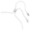 Hyperbola-armband met Infinity-teken en hart, wit, gerhodineerd Hyperbola-armband met Infinity-teken en hart, wit, gerhodineerd
