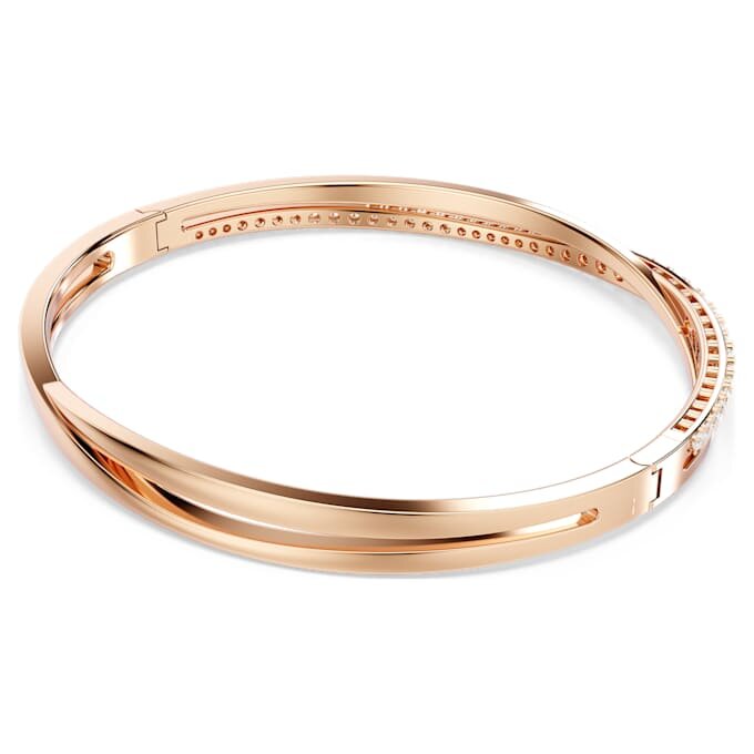 Hyperbola-armband wit, roségoudkleurig verguld Hyperbola-armband wit, roségoudkleurig verguld