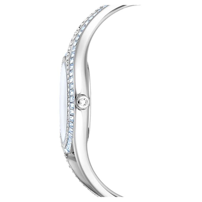 Hyperbola-armbandhorloge, Swiss Made, metalen armband, blauw, roestvrij staal Hyperbola-armbandhorloge, Swiss Made, metalen armband, blauw, roestvrij staal