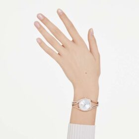 Hyperbola-armbandhorloge, Swiss Made, metalen armband, roségoudkleurig, roségoudkleurige afwerking Hyperbola-armbandhorloge, Swiss Made, metalen armband, roségoudkleurig, roségoudkleurige afwerking