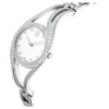 Hyperbola-armbandhorloge, Swiss Made, metalen armband, zilverkleurig, roestvrij staal Hyperbola-armbandhorloge, Swiss Made, metalen armband, zilverkleurig, roestvrij staal