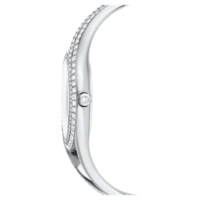 Hyperbola-armbandhorloge, Swiss Made, metalen armband, zilverkleurig, roestvrij staal Hyperbola-armbandhorloge, Swiss Made, metalen armband, zilverkleurig, roestvrij staal