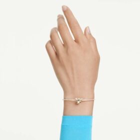 Idyllia-armband met gemengde slijpvormen, bij, veelkleurig, verguld Idyllia-armband met gemengde slijpvormen, bij, veelkleurig, verguld