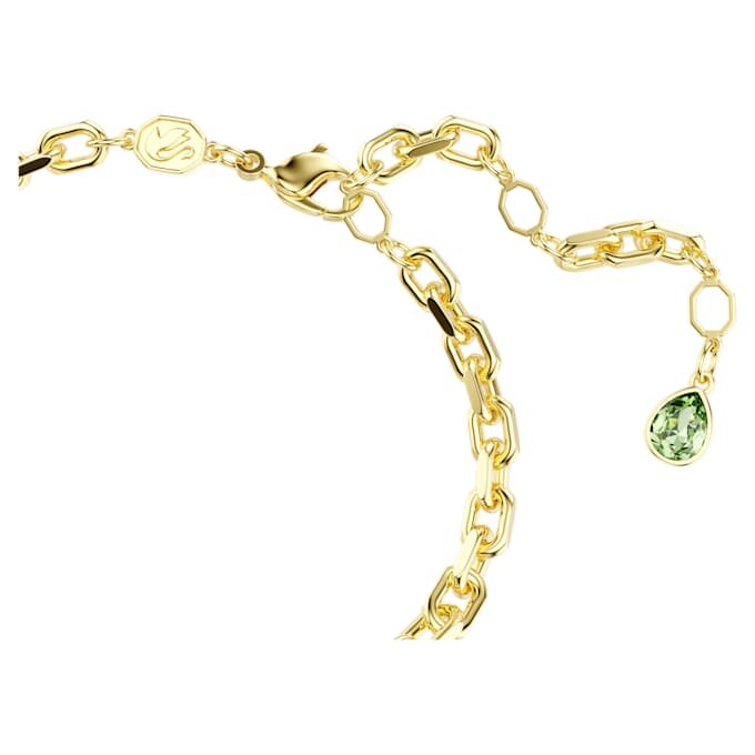 Idyllia-armband met gemengde slijpvormen, bloem, veelkleurig, verguld Idyllia-armband met gemengde slijpvormen, bloem, veelkleurig, verguld