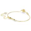 Idyllia-armband met gemengde slijpvormen, bloem, veelkleurig, verguld Idyllia-armband met gemengde slijpvormen, bloem, veelkleurig, verguld