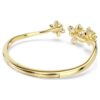 Idyllia-armband met gemengde slijpvormen, bloemmotief, veelkleurig, verguld Idyllia-armband met gemengde slijpvormen, bloemmotief, veelkleurig, verguld
