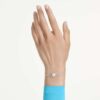 Idyllia-armband met gemengde slijpvormen, hart met pijl, wit, gerhodineerd Idyllia-armband met gemengde slijpvormen, hart met pijl, wit, gerhodineerd