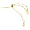Idyllia-armband met gemengde slijpvormen, hart met pijl, wit, verguld Idyllia-armband met gemengde slijpvormen, hart met pijl, wit, verguld