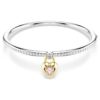 Idyllia-armband met gemengde slijpvormen, hart, roze, gemengde metaalafwerking Idyllia-armband met gemengde slijpvormen, hart, roze, gemengde metaalafwerking