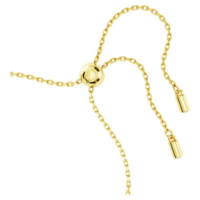 Idyllia-armband met gemengde slijpvormen, klavertje, groen, verguld Idyllia-armband met gemengde slijpvormen, klavertje, groen, verguld