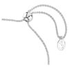 Idyllia-armband met gemengde slijpvormen, pijl, wit, gerhodineerd Idyllia-armband met gemengde slijpvormen, pijl, wit, gerhodineerd