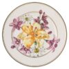 Idyllia broodbord van porselein, kristalprintmotief, boeket, veelkleurig Idyllia broodbord van porselein, kristalprintmotief, boeket, veelkleurig