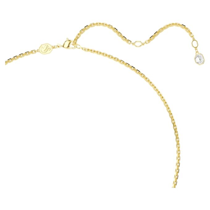 Idyllia hanger en broche met gemengde slijpvormen, bloem, veelkleurig, verguld Idyllia hanger en broche met gemengde slijpvormen, bloem, veelkleurig, verguld