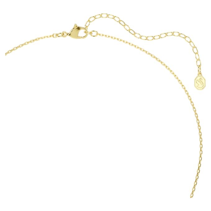 Idyllia-hanger met gemengde slijpvormen, hart, roze, verguld Idyllia-hanger met gemengde slijpvormen, hart, roze, verguld