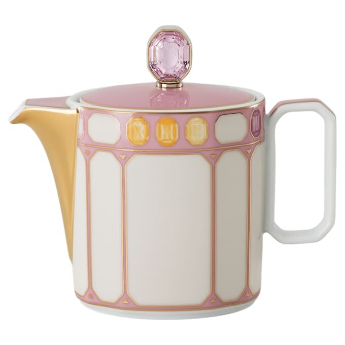 Idyllia melkkan van porselein, roze Idyllia melkkan van porselein, roze