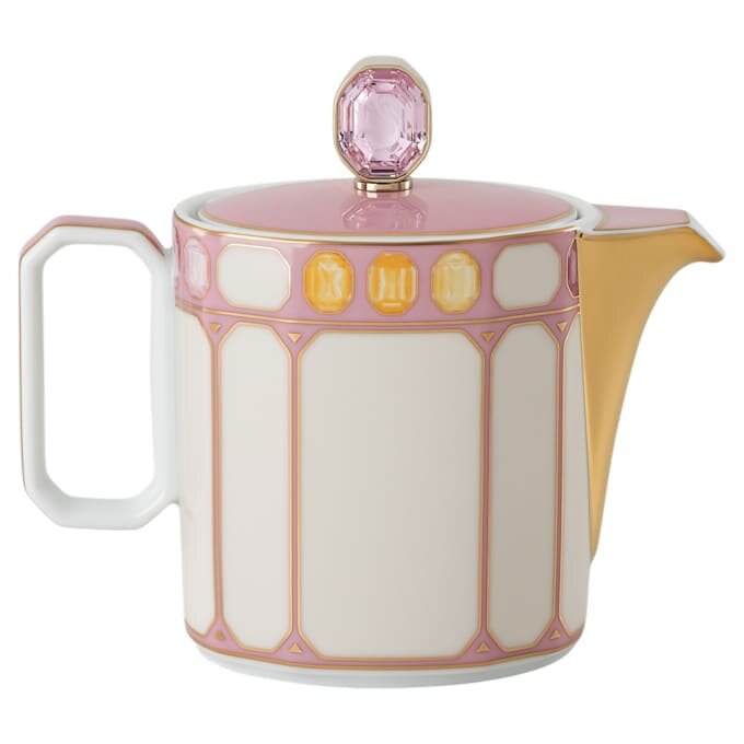 Idyllia melkkan van porselein, roze Idyllia melkkan van porselein, roze