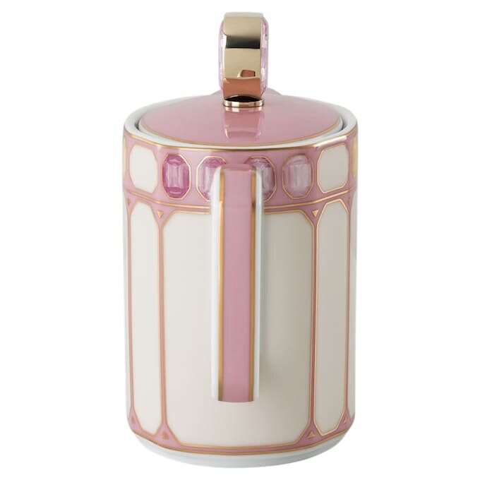 Idyllia melkkan van porselein, roze Idyllia melkkan van porselein, roze