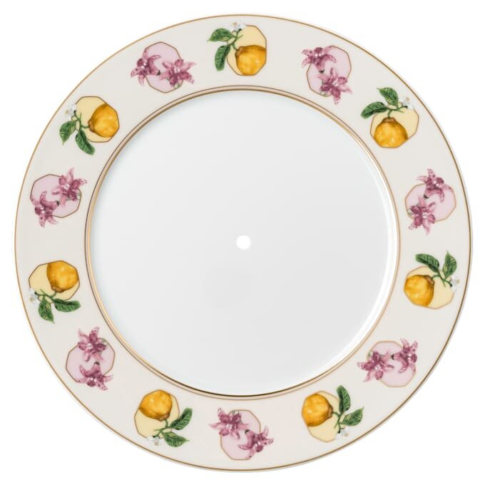 Idyllia éTagèRe porselein, kristalprintmotief, Lily Citron, klein, veelkleurig Idyllia éTagèRe porselein, kristalprintmotief, Lily Citron, klein, veelkleurig