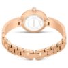 Illumina-horloge, Swiss Made, metalen armband, roségoudkleurig, roségoudkleurige afwerking Illumina-horloge, Swiss Made, metalen armband, roségoudkleurig, roségoudkleurige afwerking