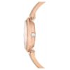 Illumina-horloge, Swiss Made, metalen armband, roségoudkleurig, roségoudkleurige afwerking Illumina-horloge, Swiss Made, metalen armband, roségoudkleurig, roségoudkleurige afwerking