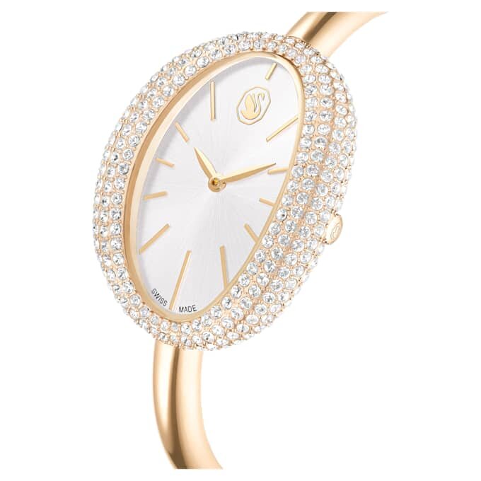 Imber-armbandhorloge, Swiss Made, metalen armband, goudkleurig, champagnekleurige afwerking Imber-armbandhorloge, Swiss Made, metalen armband, goudkleurig, champagnekleurige afwerking