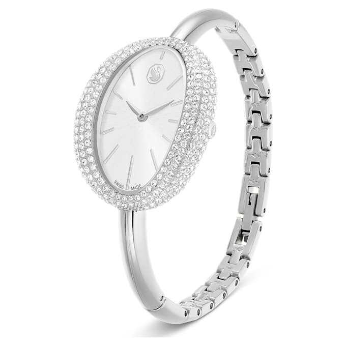 Imber-armbandhorloge, Swiss Made, metalen armband, zilverkleurig, roestvrij staal Imber-armbandhorloge, Swiss Made, metalen armband, zilverkleurig, roestvrij staal