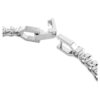 Imber Emily tennisarmband met ronde slijpvorm, wit, gerhodineerd Imber Emily tennisarmband met ronde slijpvorm, wit, gerhodineerd
