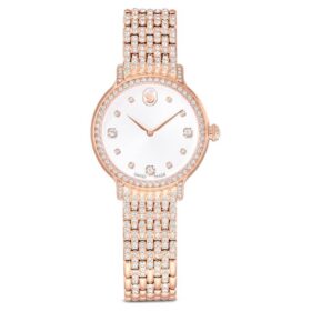 Imber-horloge, Swiss Made, metalen armband, roségoudkleurig, roségoudkleurige afwerking Imber-horloge, Swiss Made, metalen armband, roségoudkleurig, roségoudkleurige afwerking