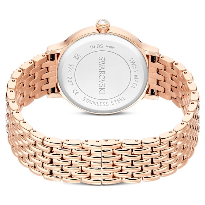 Imber-horloge, Swiss Made, metalen armband, roségoudkleurig, roségoudkleurige afwerking Imber-horloge, Swiss Made, metalen armband, roségoudkleurig, roségoudkleurige afwerking