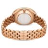 Imber ovaal horloge, Swiss Made, metalen armband, goudkleurig, roségoudkleurige afwerking Imber ovaal horloge, Swiss Made, metalen armband, goudkleurig, roségoudkleurige afwerking
