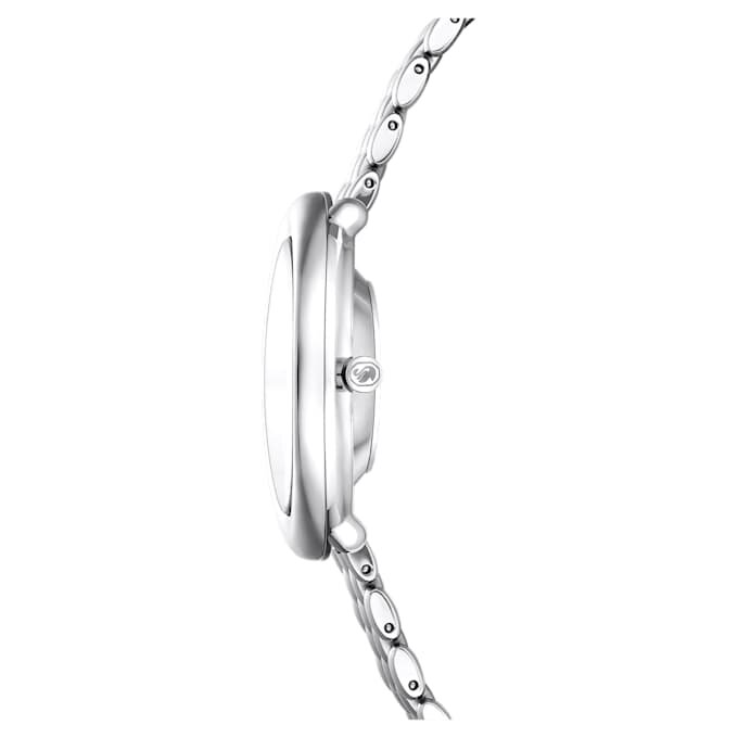 Imber ovaal horloge, Swiss Made, metalen armband, zilverkleurig, roestvrij staal Imber ovaal horloge, Swiss Made, metalen armband, zilverkleurig, roestvrij staal