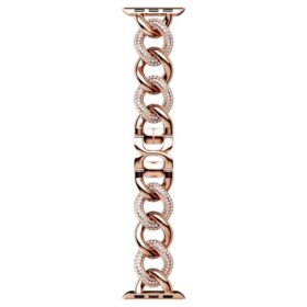 Kettingband voor Apple Watch® 40 mm & 41 mm, roségoudkleurig, roségoudkleurige afwerking