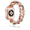 Kettingband voor Apple Watch® 40 mm & 41 mm, roségoudkleurig, roségoudkleurige afwerking Kettingband voor Apple Watch® 40 mm & 41 mm, roségoudkleurig, roségoudkleurige afwerking