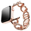 Kettingband voor Apple Watch® 40 mm & 41 mm, roségoudkleurig, roségoudkleurige afwerking Kettingband voor Apple Watch® 40 mm & 41 mm, roségoudkleurig, roségoudkleurige afwerking