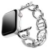 Kettingband voor Apple Watch® 40 mm & 41 mm, zilverkleurig, roestvrij staal Kettingband voor Apple Watch® 40 mm & 41 mm, zilverkleurig, roestvrij staal