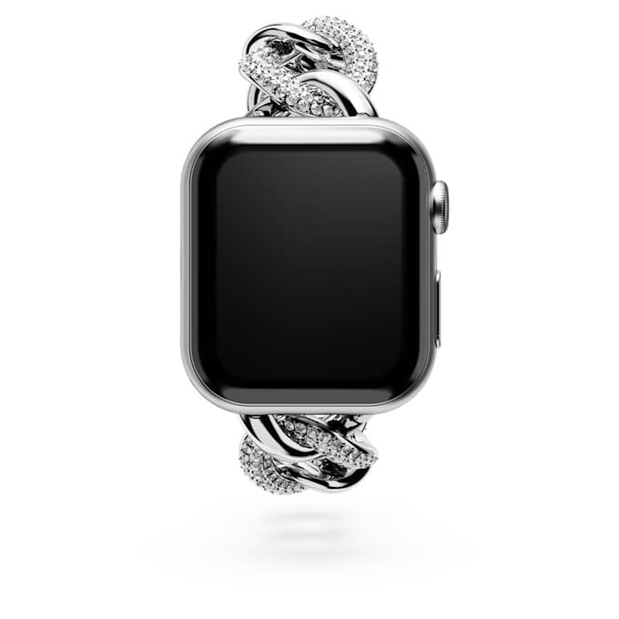 Kettingband voor Apple Watch® 40 mm & 41 mm, zilverkleurig, roestvrij staal Kettingband voor Apple Watch® 40 mm & 41 mm, zilverkleurig, roestvrij staal