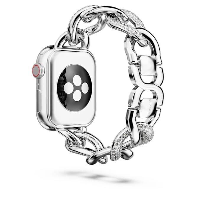 Kettingband voor Apple Watch® 40 mm & 41 mm, zilverkleurig, roestvrij staal Kettingband voor Apple Watch® 40 mm & 41 mm, zilverkleurig, roestvrij staal